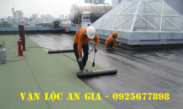 chống thấm sàn mái tại Vũng Tàu