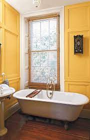 màu vàng chanh cho phòng nhà tắm